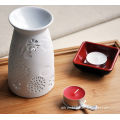 Customized Ceramic Aroma Aromatherapy Oil Burner With Tart Warmer For Tealight Candles Ts-cb148